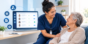 Caregiver recruitment software