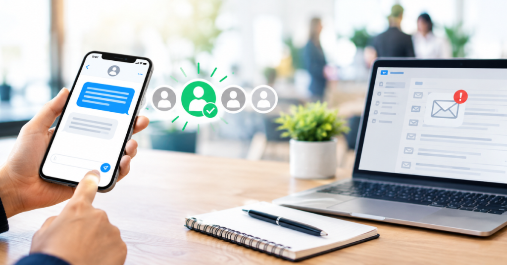 Text-to-apply recruiting