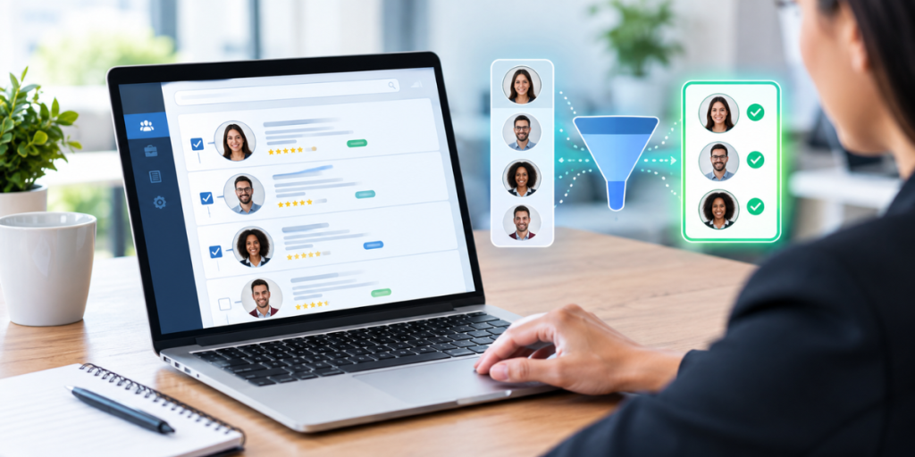 Applicant screening software