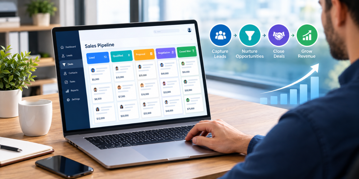 Sales pipeline management software