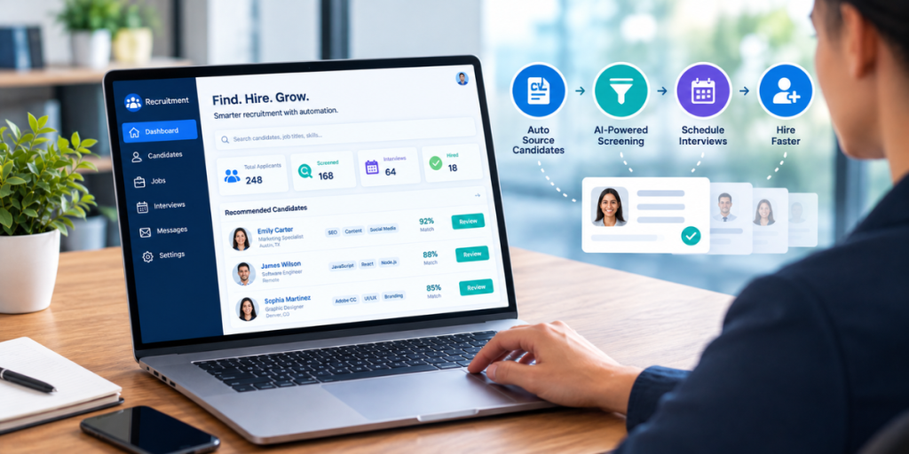 Recruitment automation software