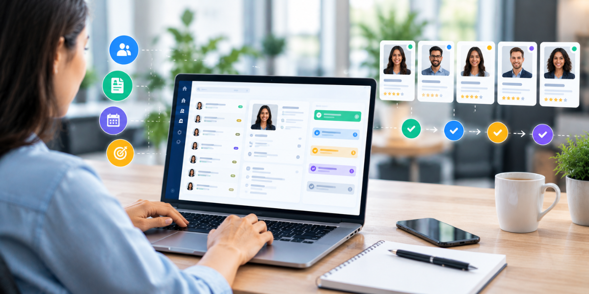 Digital recruiting software
